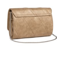 Miss Lulu Luxury Chain Clutch Bag for Women, Versatile Evening Bag for Party, Wedding & Banquet, Large Capacity Multi-compartment PU Leather Crossbody & Shoulder Bag, Stylish Casual Multi-functional