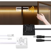 12V-24V Double Side Door Open/Close Sensor Control Switch For LED Light Support Wood Glass Acrylic Door Cabinet Closet Showcase