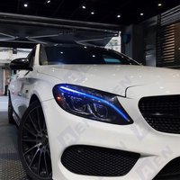 Panneaux LED DRL non rvb pour Mercedes classe C 2015 – 2018, W205 C300 C350 C400 C63, feu de jour rouge bleu jaune A2059060601