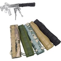 Tactical 22cm Muffler Sleeve Heat Cover Shield Baffler Protective Case Airsoft Suppressor Cover Tactical Accessories