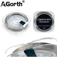 50g/Roll Dental Orthodontic Ligature Wires Stainless Steel Ligating Wire 0.2/0.25/0.3mm Dentistry Materials for Teeth Braces