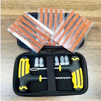 AliExpress NONE Motorcycle Tire Repair Kit with Tire Repair Glue and Rubber Strips for Cruiser/Dirt Bike Punctures On - Road Emergency Fix