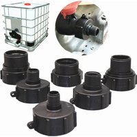 Garden Water Connectors S60 IBC Ton Barrel Connector IBC Plastic IBC Tank Adapter Fitting Fine Thread Hose Connector Water Tank
