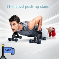 H-shaped Foam Push Up Bar Stand Chest Muscle Training Portable Home Fitness Calisthenics Equipment for Men