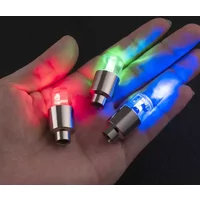 Car tire valve cap, personalized universal core, emitting light, flashing lights, night light sensing, seven color valve cover