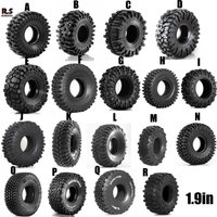 4PCS 1.9''/2.2'' Rubber Crawler Tires for 1/10 TRX4 TRX6 Axial SCX10 I II III 90046 AXI03007 Redcat GEN7 GEN8 RC4WD D90 image 4