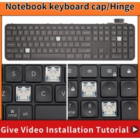 Replacement Keycap Key Cap &Scissor Clip&Hinge For Logitech Craft MX Keys Keyboard KEY & Clips GreyBlack