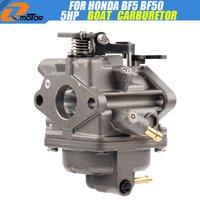 Boat Carburetor For Honda BF5 BF50 5HP 4-Stroke Engine Outboard Carb BF 50FBF5AH BF5AK BF5AM Replace #16100-ZV1 A00 A01 A02 A03
