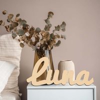 1pc Personalized Custom Name Wooden Signs Perfect Gift for Friends & Family For Bedroom Decoration Housewarming Gifts