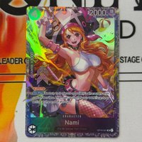 English Proxy Card One Piece 2026 Treasure Cup Alt-Art OP14-031 Nami Collectible Card OPCG Anime Gift