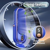 Portable AC Cooler Fan - Dual Motor 5 Speeds 720° Cooling for Home Office Travel Camping RV