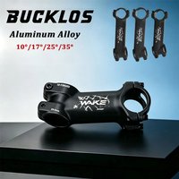 WAKE Bicycle Stem 10° 17° 25° 35° Road Bike Handlebar Stem 60/70/80/90/100/110/120mm MTB Power 31.8mm Bike Table