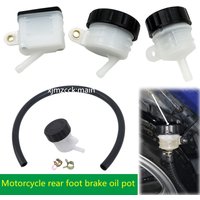 AliExpress NONE Motorcycle Universal Lever Brake Oil Tank Foot Brake Master Cylinder Oil Cup Fluid Bottle Reservoir Dirt Bike Scooter Pitbike