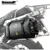 Rhinowalk Motorcycle Side Bag 100% Waterproof Back Seat Tail Pannier Rack Bag 8L/12L/16L/24L Travel Trunk Saddle Luggage Bag