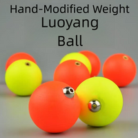 5pcs with sinker weight Ball EPS Float Ball Eye-catching Beans 24mm-30mm Foam Ball Buoy Set Bottom Fishing Float Fishing Tackle