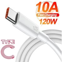 1/3Pcs 120W 10A USB C Extension Cable Type C To Type C Fast Charging Cable 0.25m/1m/1.5m/2m/3m Phone USB C Data Wire for iPhone