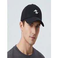 Summer Solid-Color Embroidered Wide-Brimmed Baseball Cap for Men and Women in Small Size to Slim Face