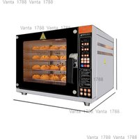 Convection Oven - Commercial Hot Air Circulation Baker for Pizza/Bread/Pastry 220V Bakery Oven with Digital Thermostat