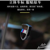 Shield Metal Car Stickers 3D Body Side Logo Personality Modification Decorative Stickers For BMW MINI M Sport X1 X3 X4 X5 X6 X7