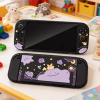 Switch 2 Matte Hard Shell Protective Case Ditto Pattern For Ns 2 Joy Con Handheld Game Console Accessories Periphery