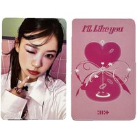 ILLIT I'LL LIKE YOU 5Pcs/Set Album Photocard Douhble Sides Printing Glossy LOMO Card WONHEE YOUNGSEO MINJU KPOP Gifts