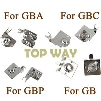 1set For Game Boy Advance Color Console For GB DMG GBA GBC GBP Motherboard Battery Terminals Spring Contacts Battery Holder