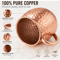Stainless Steel Cocktail Mug 520ml Coffee Beer Cup with Handle for Whiskey Juice Bar Kitchen Party Drinkware