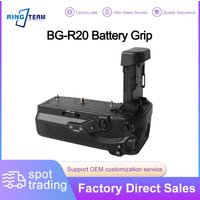 BG-R20 Battery Grip for Canon EOS R5II R6II R5 R6, Double Battery Life Vertical Shooting