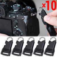 10-1 Pcs Quick Release Buckle Max Load 40kg Portable Camera Connector Buckles for Shoulder Strap Neck Wrist for Sony SLR Nikon