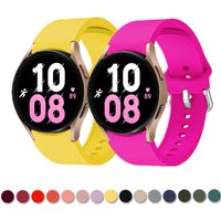 Offizielles Silikonarmband für Samsung Galaxy Watch 6 5 4 44mm 40mm/4Classic 46 42mm Armband Galaxy Watch 5Pro 45mm Band