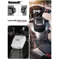 Rhinowalk Motorcycle Leg Bag Mechanic Series Magnetic Tank Bag Multi Use Riding Waist Sling Chest Bag with Rain Cover for Travel