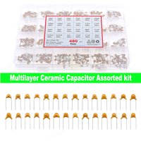 10pF-10uF 50V Multilayer Ceramic Capacitor Assorted kit 102 103 104 105 106 101 221 471 332 472 223 473 224 474 225 475