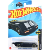24K Original Hot Wheels Car Batman The Animated Series Toys for Boys Scale 1/64 Diecast Voiture Miniture Model Collection Gift