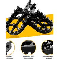 AliExpress JFGRACING For CRF125 250R 250L XR300L 150R KAWASAKI KX250F 250X Motorcycles Foot Pegs CNC Aluminum Anti-Slip ebike Pedals Accessories