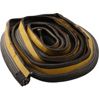 10mm Fireplace Sealing Rope Wood Burning Stove Door Self-Adhesive Fiberglass Sealing Cord Fire Resistant 2/3-m Black Gasket Tape