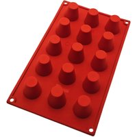 15 Hole Cylindrical Silicone Ice Grid Mold DIY French Mousse Cake Dessert Baking Utensils Chocolate Pudding Biscuits Cake Molds