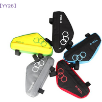 Large Capacity Bicycle Frame Triangle Bag Waterproof Mountain Bike Bottom Tube Bag Hook-and-loop Strap For Road Bike Cycling{Y}