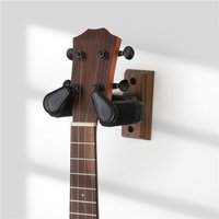 Wooden Guitar Hanger Hook Non-Slip Guitar Display Bracket Universal Guitar Hanger Rack for Electric Guitar Ukulele Bass