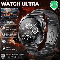 2025 New U8 Ultra Military Grade Smart Watches IP69 Waterproof GPS Bluetooth Call AMOLED HD Men Sports Smartwatch Flashlight