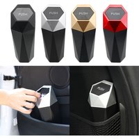 Mini-Mülleimer für Automobile, Auto, Zuhause, Schlafzimmer, Büro, Auto, Mülleimer, auslaufsicher, Auto-Mülleimer, tragbarer Auto-Mülleimer mit Deckel
