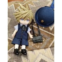 Cloud Strife Ob11 Facepates Handmade Water Paste Face Alternate Expression Game Doll Accessories Mascot Costume