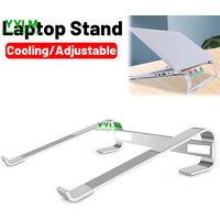 Adjustable Aluminum Laptop Stand Portable Notebook Support Holder for Macbook Pro Computer Riser Stand Cooling Bracket New