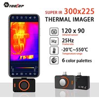TOOLTOP T5 Android Mobile Wärmebildkamera 120×90 Sensor 25Hz Bildrate Typ-C Infrarot-Wärmebildkamera 300×225 Super IR