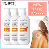 SPF90 PA+++ UVA/UVB sun protection for whole body Anti-aging Refreshing Sunscreen Aloe vitamin E UV Protection sun block
