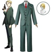 SPY×FAMILY Lloyd Forger Twilight Anya Cos Dress Anime Cosplay Costume Halloween Party Role Play Full Outfit for Men Women