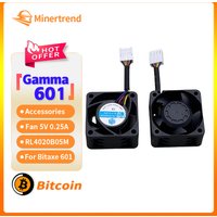 Bitaxe Accessories Fan 5V 0.25A Model RL4020B05M For Bitaxe Gamma 601/602 40x40x20mm 4-Pin PWM High-Performance Cooling Fan