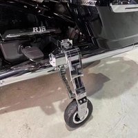 Road Glide Auxiliary Parking Bracket Landing Wheels Motorcycle Stabilizer Side Bike Usa Stabilizer Antitippingwheel
