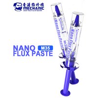 MECHANIC M35 Nano Lead-Free Soldering Flux Paste Transparent Solder Flux for iPhone Samsung Tablet PCB BGA Welding Repair Tools