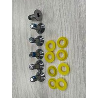 AliExpress NONE Electric Bicycle Front Fork Linkage Bolts Set, Durable Suspension Connector Screws for E-Bike Fork and Link Plate Replacement Pa