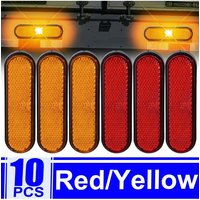 AliExpress NONE Universal Reflector Self-Adhesive Warning Sticker Motorcycle E-bike Night Safety Reflective Plate Car Truck Trailer Accessories